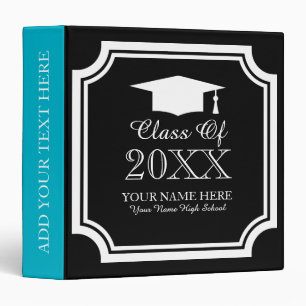 Graduation binder for high school graduate