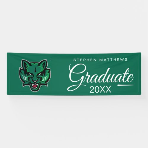 Graduation Binghamton Bearcats Logo Banner