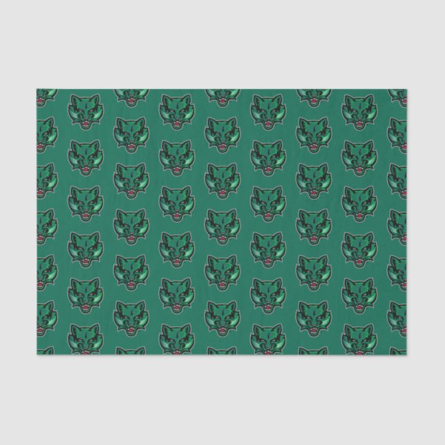 Graduation Binghamton Bearcats Logo Tissue Paper (Front)