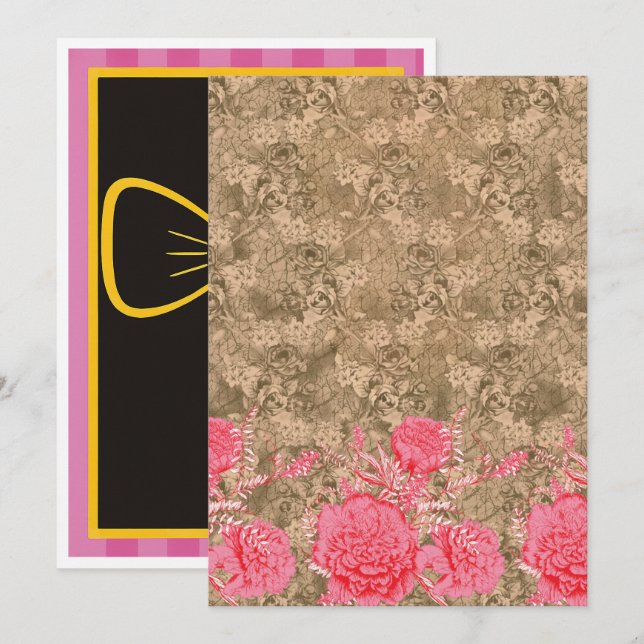 Graduation, Birthday & Moving Announcement Cards (Front/Back)