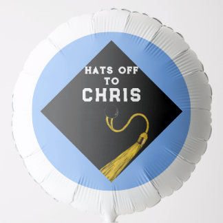 Graduation Blue Balloon
