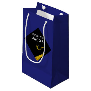 Graduation Blue Medium Gift Bag