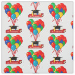 Graduation Book, Heart, Balloons, Diploma Fabric