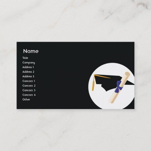 Graduation - Business Business Card