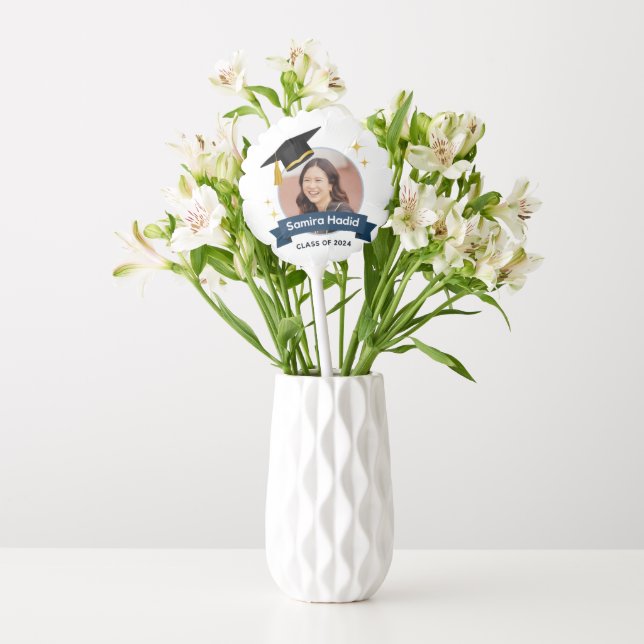 Graduation Butterfly Balloon (Vase)