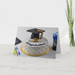 Graduation Cake Greeting Card