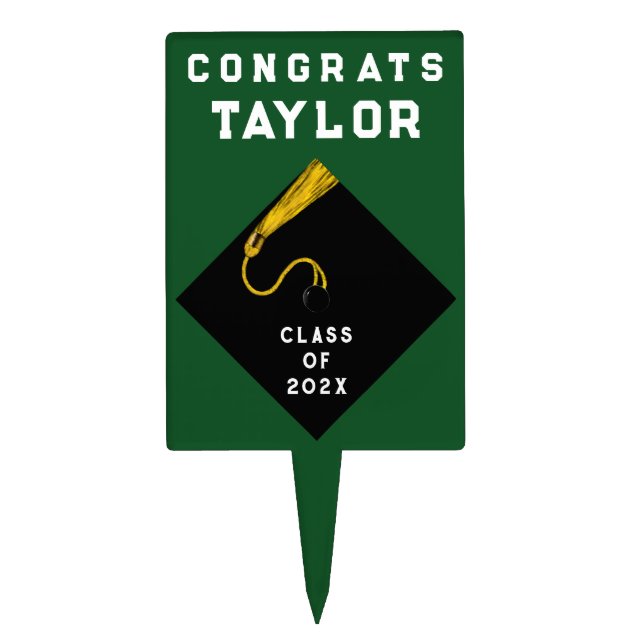 Graduation Cake Topper (Front)