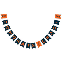 Graduation Cal State Logo Bunting Flags