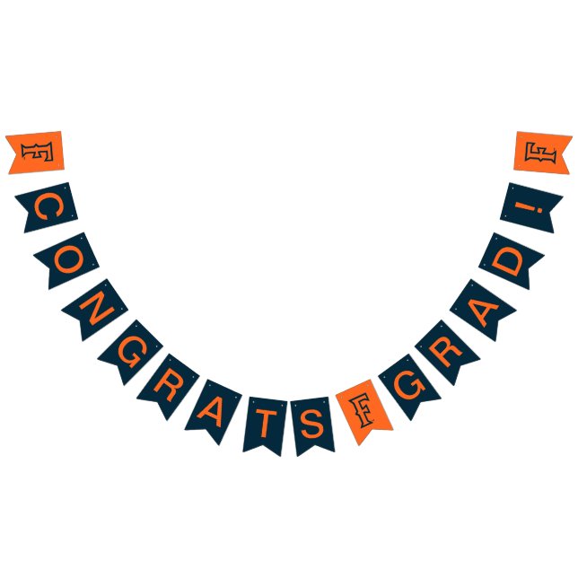 Graduation Cal State Logo Bunting Flags (All)