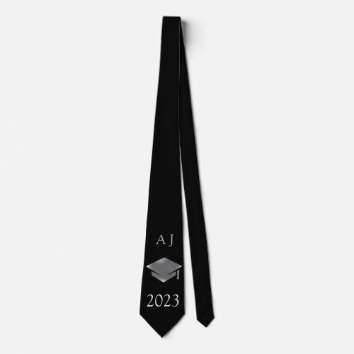 Graduation cap 2023  _  personalized neck tie