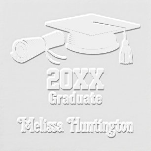 Graduation Cap and Diploma Name Year #1 Embosser