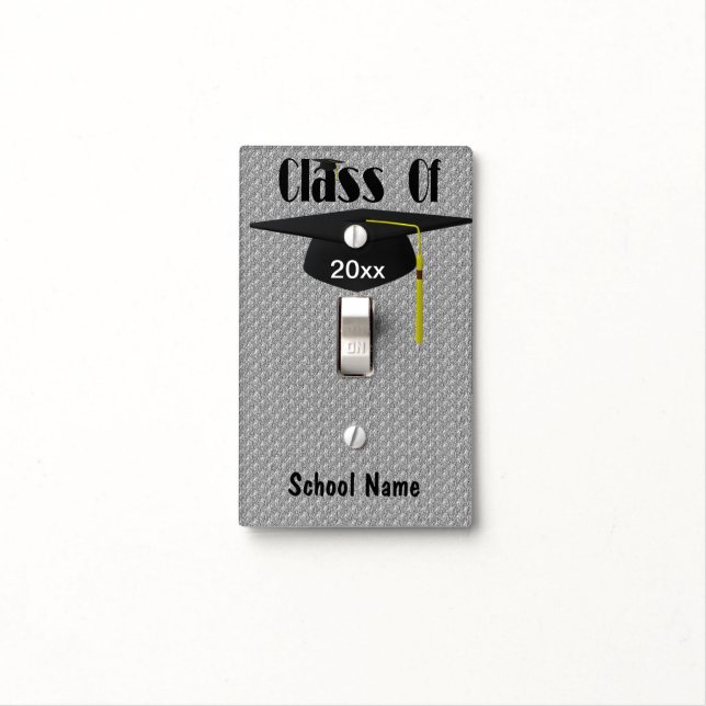 Graduation Cap And Tassel Class Of Light Switch Cover (In Situ)
