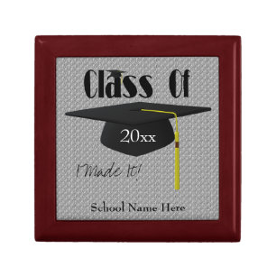 Graduation Cap And Tassel Keepsake Jewelry Box