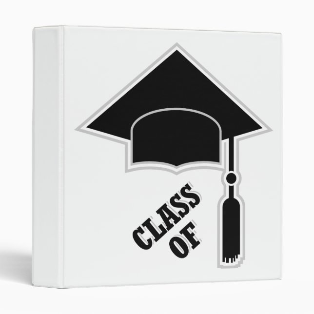 Graduation Cap Binder (Front/Spine)