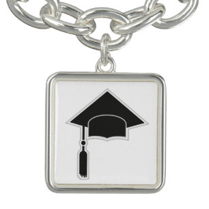 Graduation Cap Bracelet