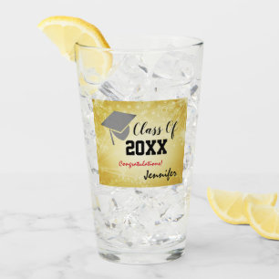 Graduation Cap, Class Year 20XX party Beigie Glass