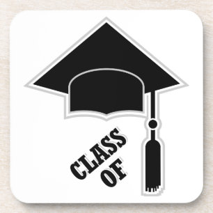 Graduation Cap Drink Coaster