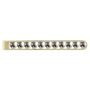 Graduation Cap, Globe and Diploma Gold Finish Tie Bar