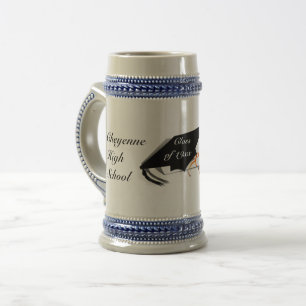 Graduation Cap - High School Reunion Beer Stein