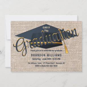 Graduation Cap Invitation