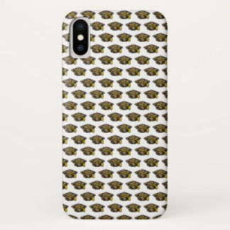 Graduation Cap Khaki Camo iPhone / iPad case