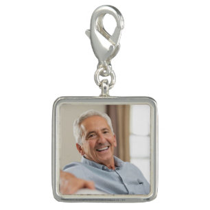 Graduation Cap Memorial [add your photo] Charm
