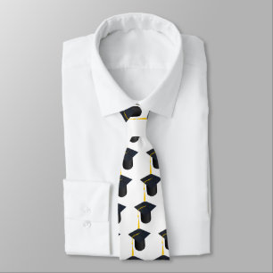 Graduation Cap Neck Tie