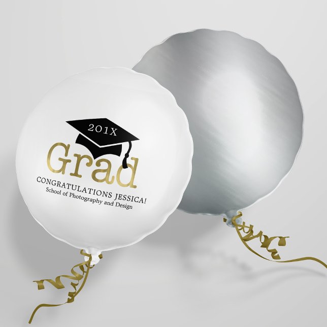 Graduation Cap Personalized Balloon (Creator Uploaded)