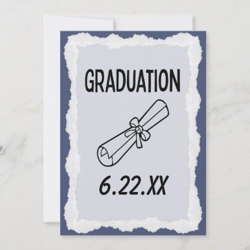 Graduation Cap Save The Date Party Event