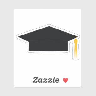 Graduation Cap Sticker