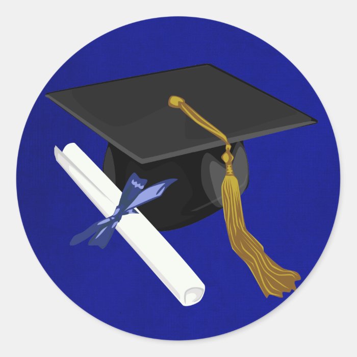 Graduation Cap Sticker