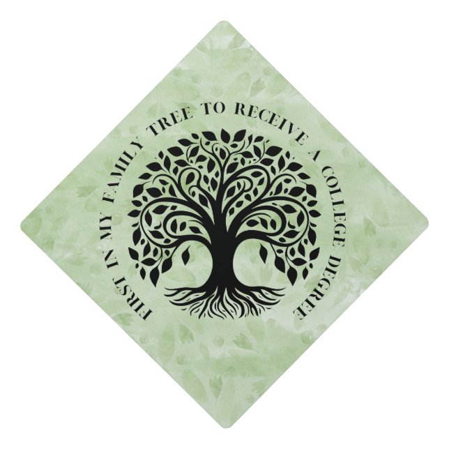 Graduation Cap Topper - First Gen 1 (Front)