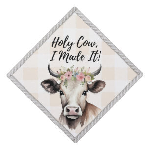 Graduation Cap Topper - Holy Cow 2