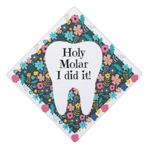 Graduation Cap Topper - Holy Molar