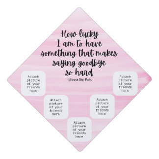 Graduation Cap Topper - How Lucky I Am