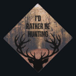 Graduation Cap Topper - Hunting<br><div class="desc">Walk across the stage in style with a custom graduation cap!

Watch this video to learn how to attach the topper to your cap: https://youtu.be/NlNUaWseLCU</div>