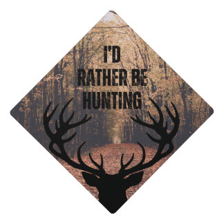 Graduation Cap Topper - Hunting
