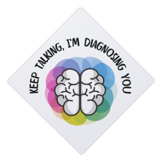Graduation Cap Topper - Keep Talking