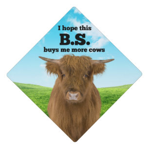 Graduation Cap Topper - More Cows