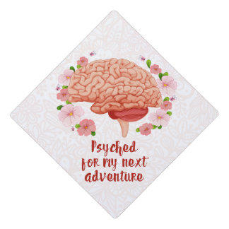 Graduation Cap Topper - Psyched