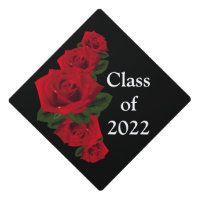 Roses Graduation Cap cover