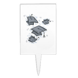 Graduation Caps Cake Topper
