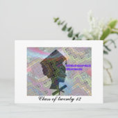 Graduation Card Afrochica (Standing Front)