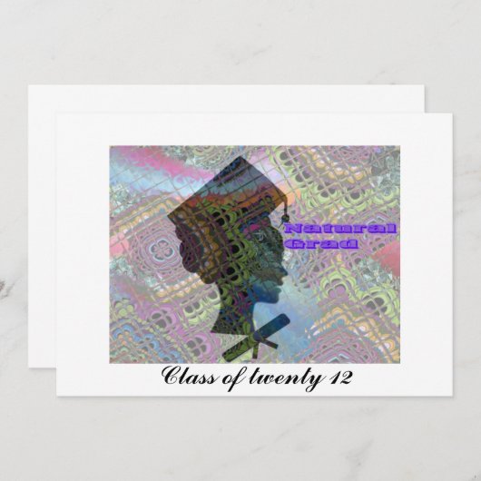 Graduation Card Afrochica (Front/Back)