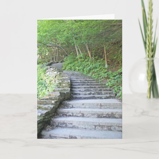 Graduation Card, Buttermilk Falls State Park, NY Card (Front)