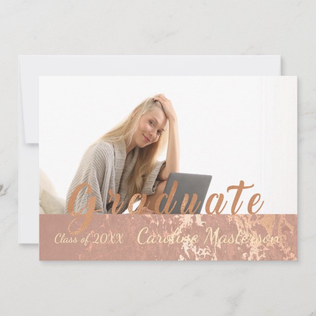 Graduation Card Class of 20XX (Front)