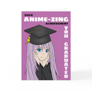 Graduation Card For Girl, Anime & Manga