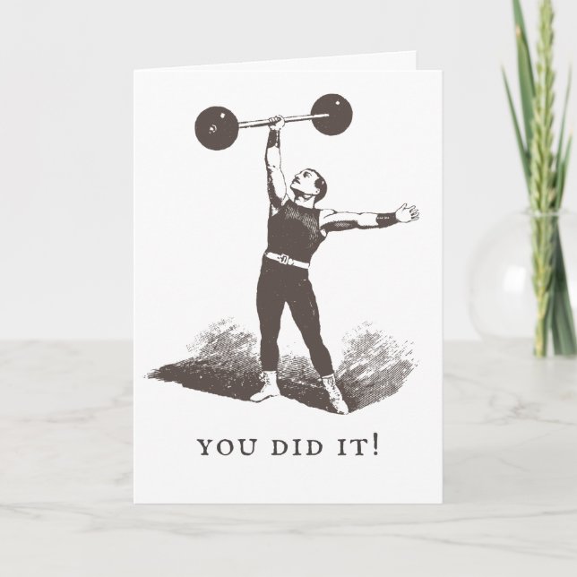 Graduation Card for him, funny custom template (Front)