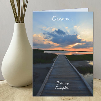 Graduation Cards For Daughter by KathyHenis at Zazzle
