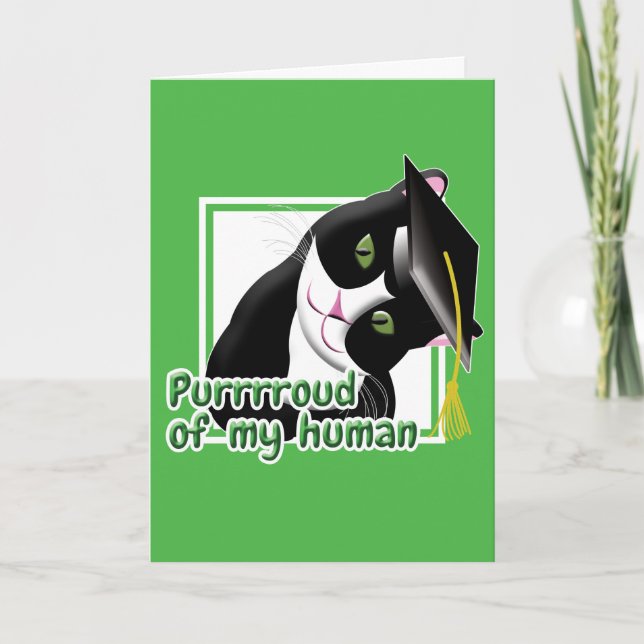 Graduation Cat Card (Front)
